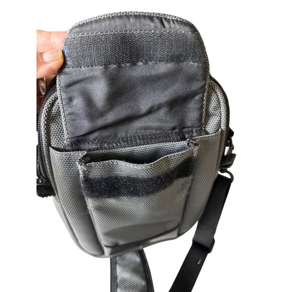 TUMI T2 Bag Crossbody Steel Green Charlton Organizer Tote 580G Functional Travel - Picture 10 of 11